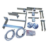 Kit Portão Basculante Alumínio Jocec Acessórios Completo