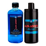 Kit Pós Barba Creme loção For Men Menthol Alfa Looks