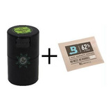 Kit Pote Dark Vacuum 60ml Preto   Boveda 4g Cultivo Indoor