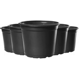 Kit Pote Holambra Np6 Preto Nutriplan 50 Unidades