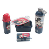 Kit Pote Marmita Shakeira Porta Máscara Porta Escova Mickey