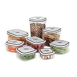 Kit Potes Herméticos De Plástico Electrolux Cinza 1x8 Unidades