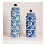 Kit Potiches De Porcelana