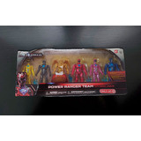 Kit Power Rangers Team O Filme Com Goldar Bandai