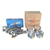 Kit Powertech Pistão Forjado Bielas Forjadas 144mm pinos