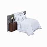 Kit Prada Casal 9 Peças Mellindre Branco King Tecido