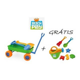 Kit Praia Carrinho Regador Acessórios Usual Brinquedos