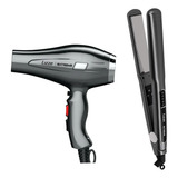 Kit Prancha Lizze Extreme Mais 1secador Lizze Extreme 2400 Cor Cinza 220v