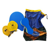 Kit Prancha Natação Flutuador Palmar Sacola Transporte 