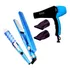 Kit Prancha Titanium   Secador 8600w   Modelador De Cachos