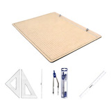 Kit Prancheta A4 Esquadro