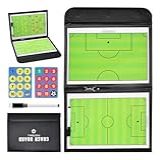 Kit Prancheta Quadro Tática Magnética Para Campo De Futebol -Futebol- única-