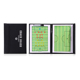 Kit Prancheta Quadro Tática Magnética Para Campo De Futebol
