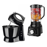 Kit Prático Turbo Com Batedeira E Liquidificador Mondial