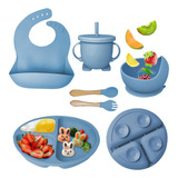 Kit Prato Infantil De Silicone C