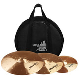 Kit Prato Orion Cymbals Set 14 16 20 Com Bag Rv70