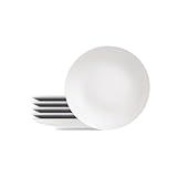 Kit Prato Raso Tramontina Leonora Em Porcelana 25 Cm 06 Peças
