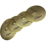 Kit Prato Silencioso V348 Zildjian 13 14 18 Novo Mostruario