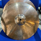 Kit Pratos Chimbal Sabian 14 + Prato 18 Krest Médium Crash 