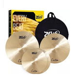 Kit Pratos Zeus Custom Set C 14 16 20 Hihat Crash Ride Bag