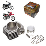 Kit Premium Cg bros 150 P 190cc C cilindro Pistão anel Rik