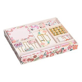 Kit Premium Papelaria Borboletas C 28 Peças Molin