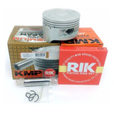 Kit Premium Pistão Kmp Anel Rik Honda Xr 200 Cbx 200 Nx 200