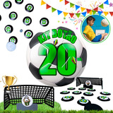Kit Prenda 20 Jogo Futebol De Botão Festa Junina Brinde Doaç