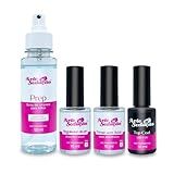 Kit Prep Spray - Regulador PH - Primer Sem Acido - Top Coat
