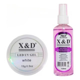 Kit Prep X d De 120ml Gel Para Alongamento De Unhas White