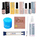 Kit Preparação volia gel Base fibra brinde prep Lançamento