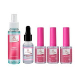 Kit Preparadores Unhas Anylovy Óleo Para Lixamento