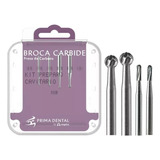 Kit Preparo Cavitário C 4 Brocas 1557 1558 ca4 ca6 Angelus