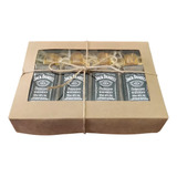 Kit Presente 04 Mini Whisky Jack Daniels 50ml Vidro