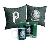 Kit Presente Almofada E Caneca Palmeiras Oficial Sude