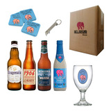Kit Presente Cervejas Nível Iniciante Taça Delirium Café