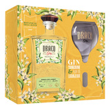 Kit Presente Gin Draco Néroli Taça De Vidro Personalizada