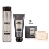Kit Presente Natura Homem Shampoo 2 Em 1 pomada Mod Sab