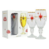 Kit Presente Pais Taças Chopp Cerveja Stella Artois 500ml