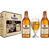 Kit Presente Paulistânia Marco Zero 2 Garrafas 500ml Taça