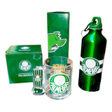 Kit Presente S e Palmeiras Dia Dpais Caneca Chaveiro Garrafa