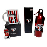 Kit Presente São Paulo Fc Dia D Pais Caneca Chaveiro Garrafa