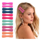 Kit Presilhas Bico De Pato Prendedor Para Cabelo Luxo Strass