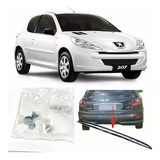 Kit Presilhas Friso Tampa Traseira Peugeot 206 207 Hatch