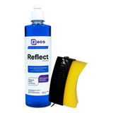 Kit Pretinho Para Pneus Reflect 500ml Zacs Com Aplicador Cor Azul