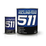 Kit Primer Pu Hs 511 Automotivo Catalisador Maxi Rubber