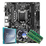 Kit Processador I5 10400f Placa H510 16gb