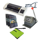 Kit Produção De Crachá Completo Para Cartão Cardápios Em Pvc