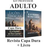 Kit Professor Adulto Revista Capa Dura Livro 2 Trimestre