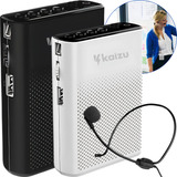 Kit Professor Aparelho Amplificador Voz Megafone Potente Sala De Aula Palestra Cursos Bivolt Kaizu
